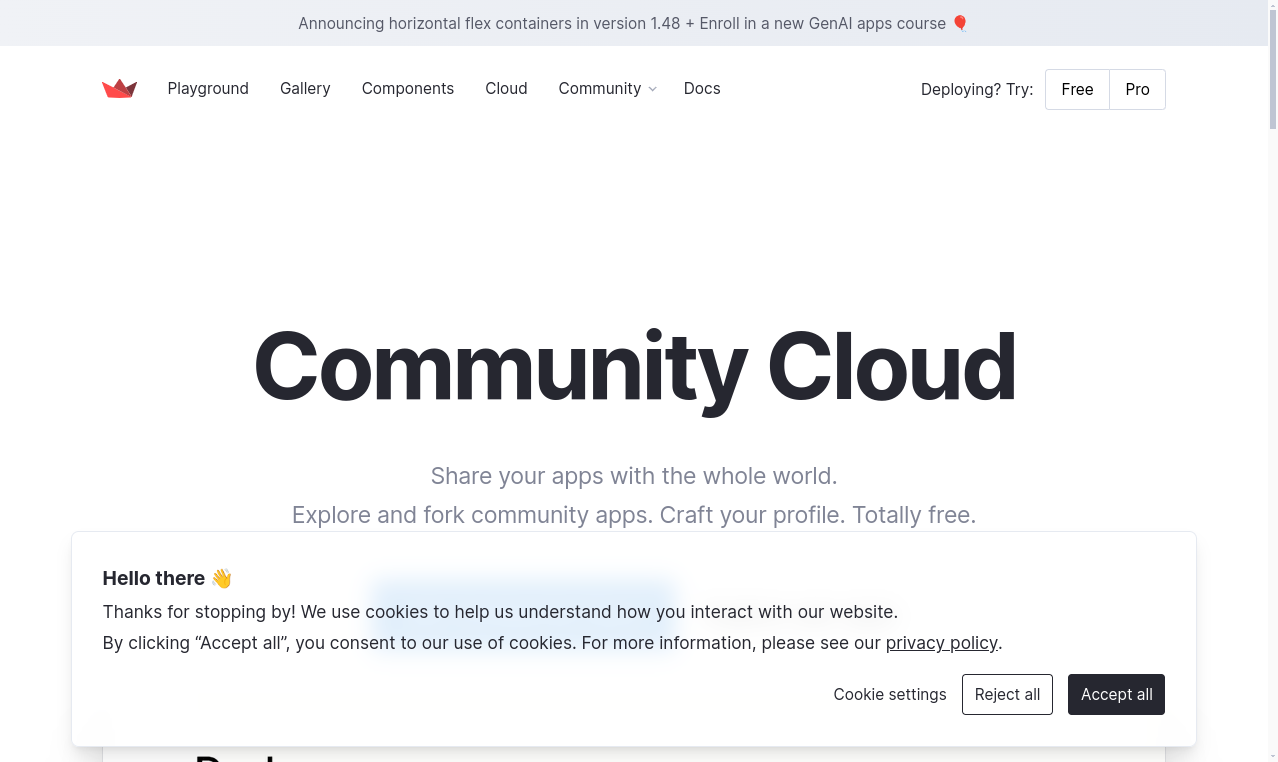 Streamlit Community Cloud